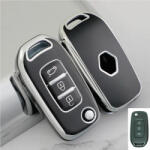  Renault 3 gombos bicskakulcs TPU tok fekete ezüst (TRE044EFK)