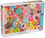 EUROGRAPHICS Puzzle Eurographics din 1000 de piese - Donut Party (60005602) Puzzle