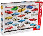 EUROGRAPHICS Puzzle Eurographics din 1000 de piese - Dezvoltarea autoturismelor puternice din America (EG60000682) Puzzle