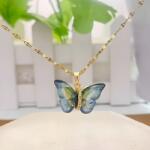  ES-38830 Pillangó nyakék - Arany / Tip1