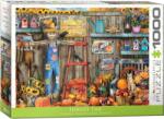 EUROGRAPHICS Puzzle Eurographics din 1000 de piese - Garden Harvest Time (60005448) Puzzle
