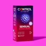 CONTROL - extra pontozott óvszer (12 db)