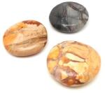 R. M. ékszer Jáspis ibis kerek dobcsiszolat 25/35mm 250g /csomag (078100)