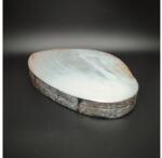 R. M. ékszer Pávakagyló ékszertartó doboz krém színben prémium ékszertartó 23 cm (026042)