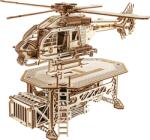 Wood Trick Puzzle 3D Thunder Chopper, WT, lemn, 485 piese