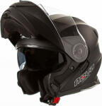 Nova Racing 510-DV Negru Mat Casca Moto Flip-Up ECE 22.06 1590gr cu Sunvisor NV510DVBM (NV510DVBM)