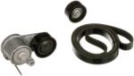 GATES Set curea transmisie cu caneluri GATES Micro-V® K086PK1633 (K086PK1633)