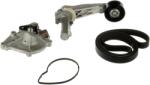 GATES Pompa apa + Set curea transmisie cu caneluri GATES Micro-V® UNIQUE FIT KP16PK903XS (KP16PK903XS)