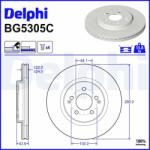 DELPHI Disc frana DELPHI BG5305C (BG5305C) - automobilus
