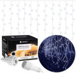 SPRINGOS Fényfüggöny 500 led füzér, 20m, hideg fehér (CL0500)