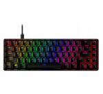 HyperX Alloy Origins 65 piros kapcsolós mechanikus billentyűzet, fekete (4P5D6AA#ABA)
