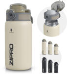 ZIPRO termos palack - Prémium rozsdamentes acél, BPA-mentes 500ml bézs