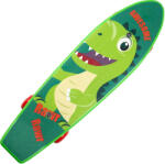 Action Penny Board T-Rex, 53x14.5 cm, zöld színes