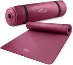 4FIZJO jóga szőnyeg NBR 1 cm 200 CM barna|vörös