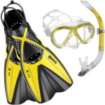 mares X-One Marea búvárszett maszk + snorkel + uszonyok 40 fekete|sárga