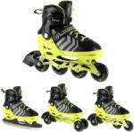 NILS Extreme Cserélhető pengéjű jégkorong görkorcsolya Nils Extreme NH18192 4 az 1-ben 39 fekete|szürke|sárga