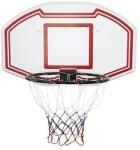 SOFTEE Amerikai kosár 90x60cm fehér|vörös