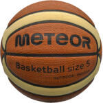 METEOR Gyermekek/gyermekek celluláris kosárlabda 5 barna|fehér