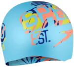 Speedo Gyermekek/gyerekek szilikon megfordítható úszósapka kék|sárga