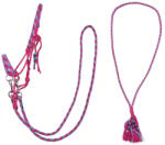 QHP Touwhalster & Neckrope Liberty - Fuchsia (Full) nagyló rózsaszín