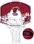 Wilson Kosárlabda palánk Wilson NBA Team Miami Heat Mini Hoop vörös