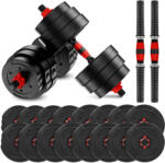 4FIZJO Állítható súlyzók bitumenes 4FIZJO fekete|vörös - decathlon - 21 999 Ft