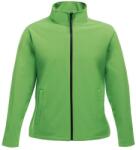 REGATTA Női Ablaze nyomtatható Soft Shell kabát L fekete|zöld