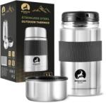 The Mountain Goat Ételtermosz Mountain Goat rozsdamentes acél 1l 1 LITRE szürke