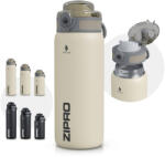 ZIPRO termos palack - Prémium rozsdamentes acél, BPA-mentes bézs