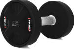 HMS Poliuretán súlyzó CPU HMS HPC 7, 5 KG fekete|szürke