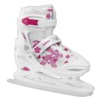 Roces Jokey Ice 3.0 Állítható jégkorcsolya fehér|rózsaszín