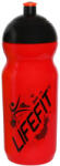 XTASY Red LifeFit 600 ml -es palack - Tartós és praktikus a sportolók számára 600ML vörös