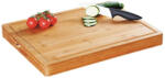 Kesper Дъска за рязане Kesper 58125, 50х40х5см, Бамбук, Дръжки, Кафяв (58125)
