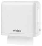 WEPA Satino Wepa Midi hajtogatott kéztörlő adagoló ABS műanyag, fehér (DA503XSZAD331020)