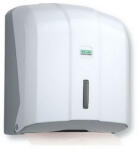 Vialli V hajtogatott kéztörlő adagoló ABS műanyag, fehér (DA503XSZADK4)