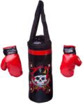 KING SPORT Kalóz bokszzsák gyerekkesztyűkkel, King Sport, 45x14cm, Kalóz (JOC0225)