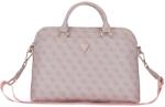 GUESS PU 4G Triangle Logo Sleeve Notebook 15" rózsaszín (SP109592)