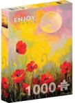 Enjoy 1000 db-os puzzle - Poppies in the Moonlight (1823) (1823)