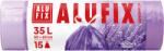 Alufix levendula illatú zárószalagos szemeteszsák 35L - 50*60cm, 15db/tek (MSZH3515VIOLA)