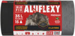 Alufix Aluflexy kétrétegű zárószalagos szemeteszsák 35L - 53*60cm, 15db/tek (MSZ35ALUFLEXYUNINEW)
