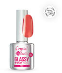 Crystal Nails Crystal Nails Glassy Top Gel - Red 4ml TF