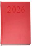 2026 A5 napi beosztású bordó határidőnapló (EAO2622) - officedepot