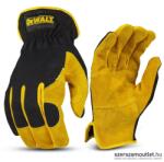 DEWALT DPG216L Munkavédelmi kesztyű bőr tenyérrel, 9/L-es (Fekete/Sárga) (DPG216L)