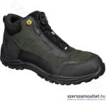 Portwest FE04 S3S ESD SR FO Girder Bakancs közepes kompozittal, 41-es (Fekete/Zöld) (FE04BGN41) (FE04BGN41)