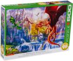 EUROGRAPHICS Puzzle Eurographics din 500 de piese - Dragon Kingdom (65005362) Puzzle