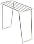 WENKO 3774020100 - Сушилник за пране PROFI SINGLE 87 x 79 см неръждаема стомана/сребрист/бял (WE0514)