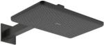 Hansgrohe Raindance Alive Q cap de duș cu braț 34.3x21.4 cm dreptunghiular negru 24551340 (24551340)