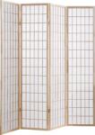 Praktiker Living Paraván 4 Paneles Natúr 178, 5x174 Cm