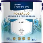 Poli-Farbe Platinum Foltálló Konyha és Fürdőszoba Festék 2, 5l F10