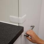 Abus Tépőzár Ajtóra 160mm 2db Mimi